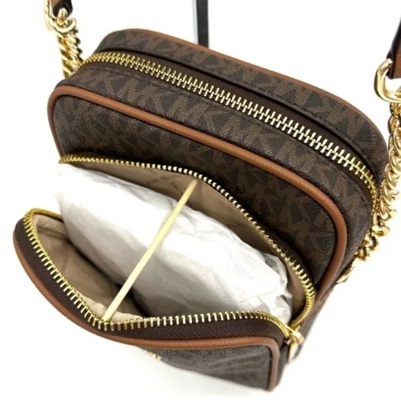 Michael Kors Medium NS Chain Xbody Bag & Small TZ Coinpouch  display picture 2